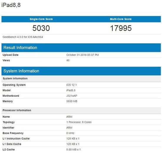 苹果A12X处理器跑分55万有多厉害?