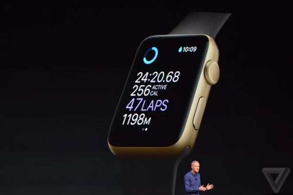 Apple Watch Series 2:GPS/ˮ