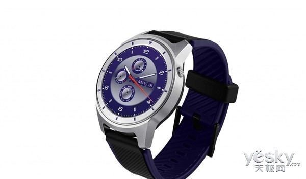主打高颜值 中兴发布首款智能手表Quartz