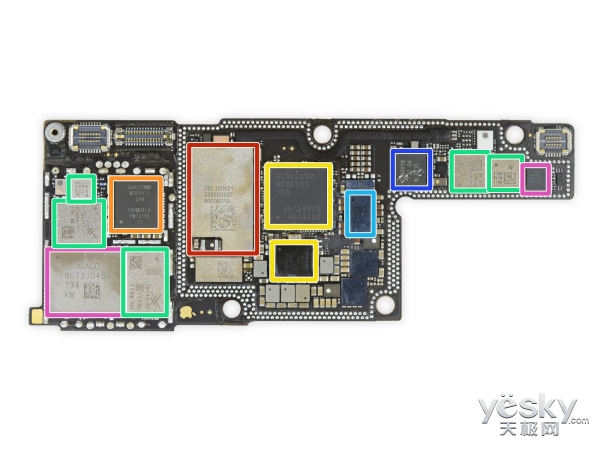 iPhone X拆解:'两块'电池和'两块'主板!?