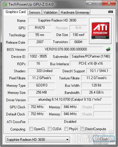GPU-Z 0.4.0 ֧GTX 480/470