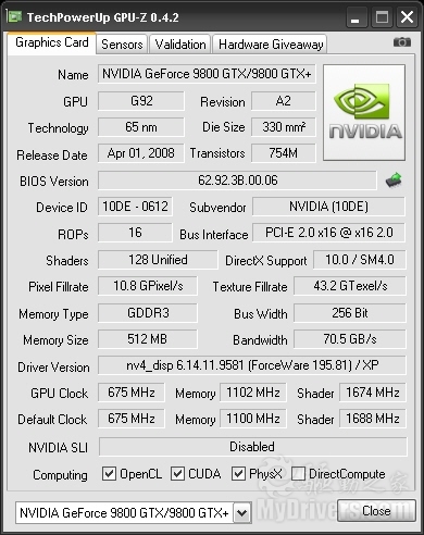 GPU-Z 0.4.2 Nȿ