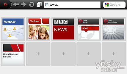 MWC 2011Opera mini 6.0 iPad漴