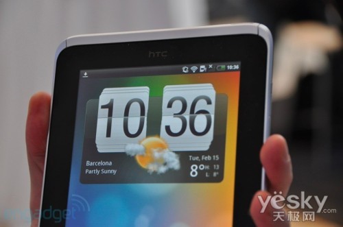 MWC 2011:HTC FLYER现场实拍