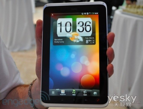 MWC 2011:HTC FLYER现场实拍