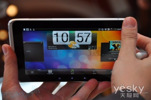 MWC 2011:HTC FLYER现场实拍