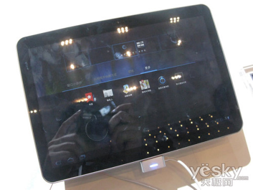三星Galaxy Tab 10.1首次在中国亮相