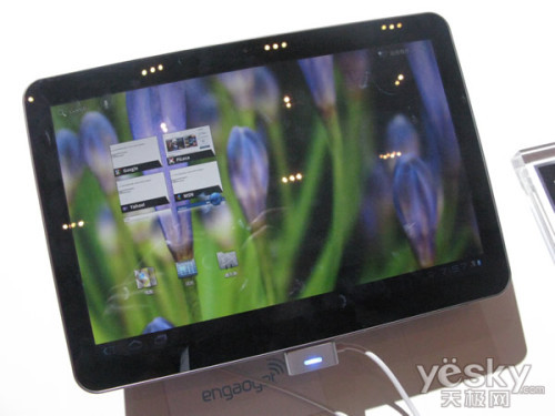 三星Galaxy Tab 10.1首次在中国亮相