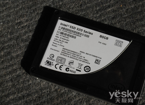 桶ս3Intel 320ϵ80GB SSD