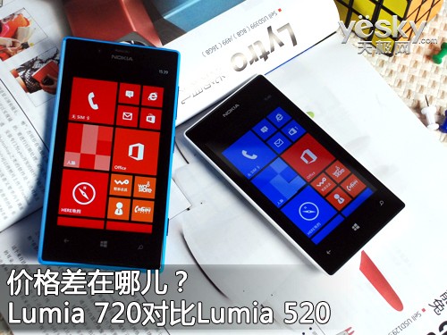 ۸񾿾ĶLumia 720ԱLumia 520