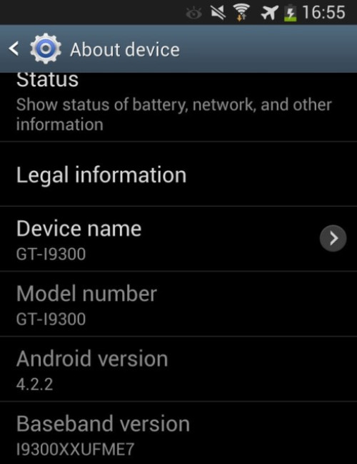 GALAXY S3ڼ Android 4.2.2̼й©