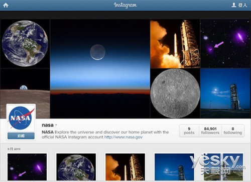 NASAInstagram ״ε¶Ƭ