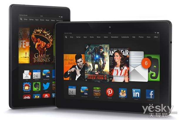 Amazon Kindle HDX tablet series