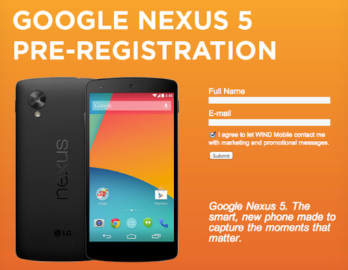 Nexus 5ǰԤ ʱü