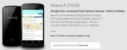 Nexus 4 Google Play̵ͣ