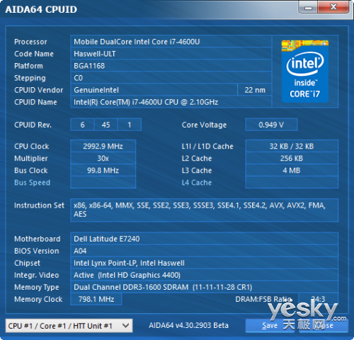 Ǹ߶˵䷶Latitude E7240