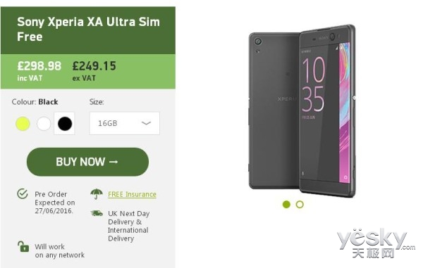 խtop one 6Xperia XA Ultra