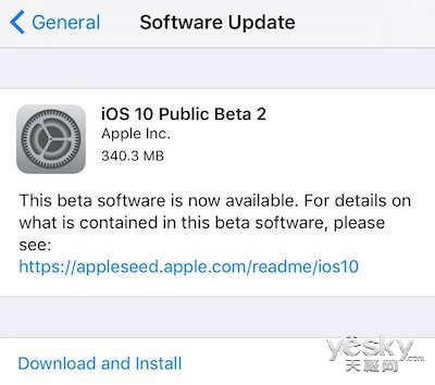 iOS10macOS SierraBeta2