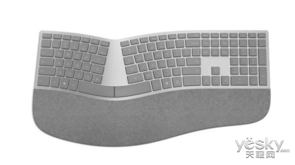 画风妖娆 微软推SurfaceErgonomicKeyboard