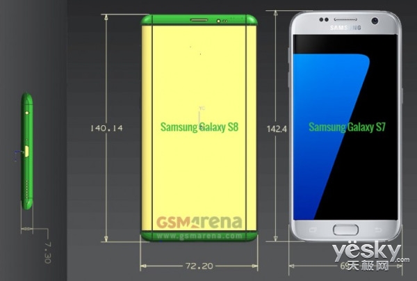 콢Galaxy S8汾ߴСع