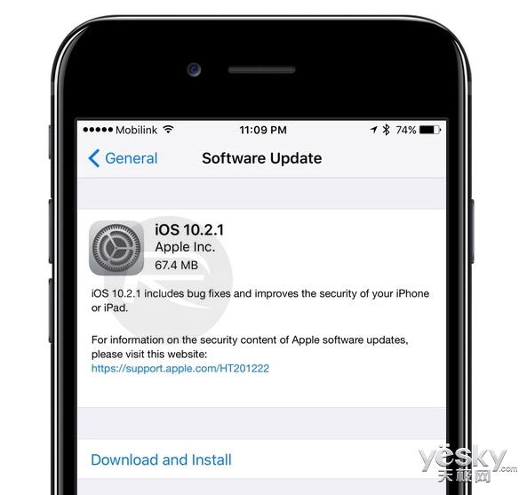 iOS 10.2.1ʽ淢:޸Bug/Ľȫ