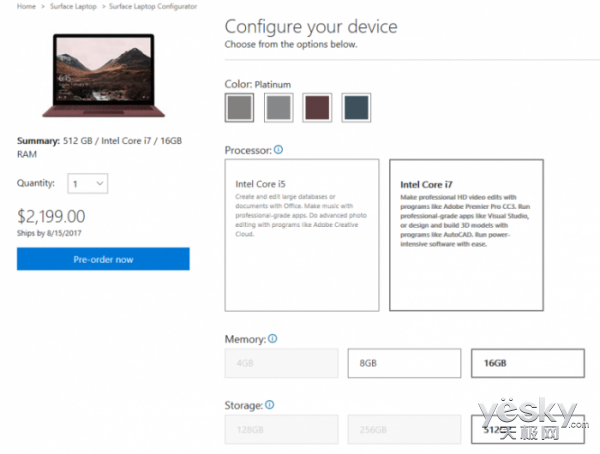 ΢Surface Laptopа2017з