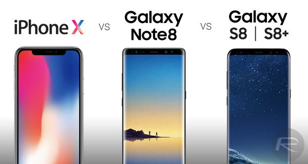 ý:iPhone XδNote 8