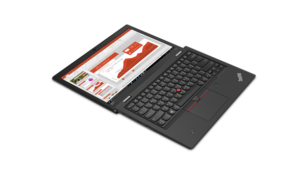 06_Thinkpad_L380_Hero_180_degree_laying_flat_PPT_screen_Black