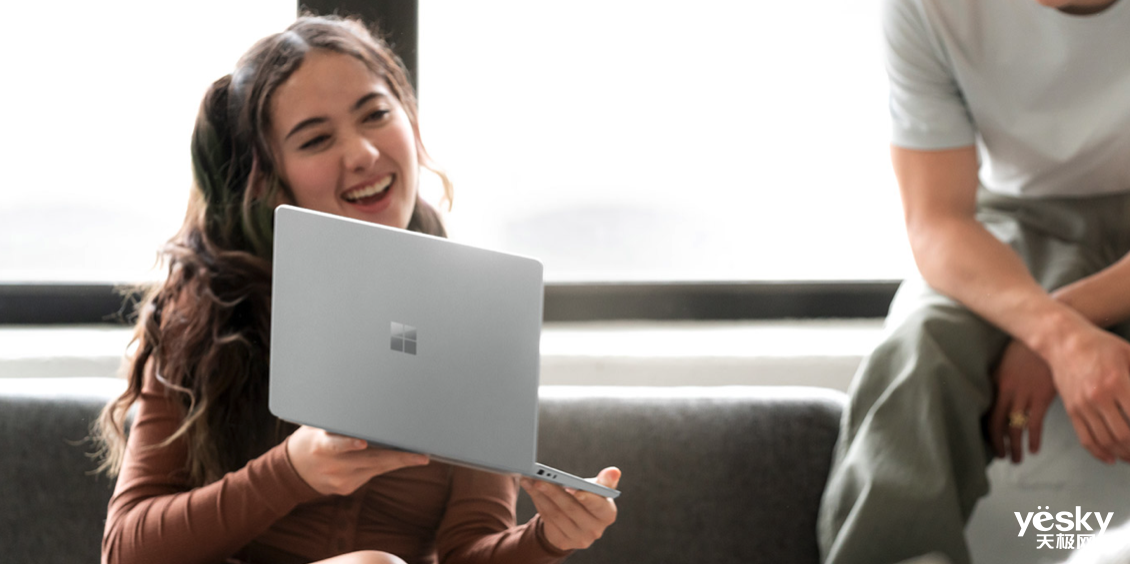 微软Surface Laptop Go 2发布：全新仙茶绿配色搭配11代i5售价5188元起_