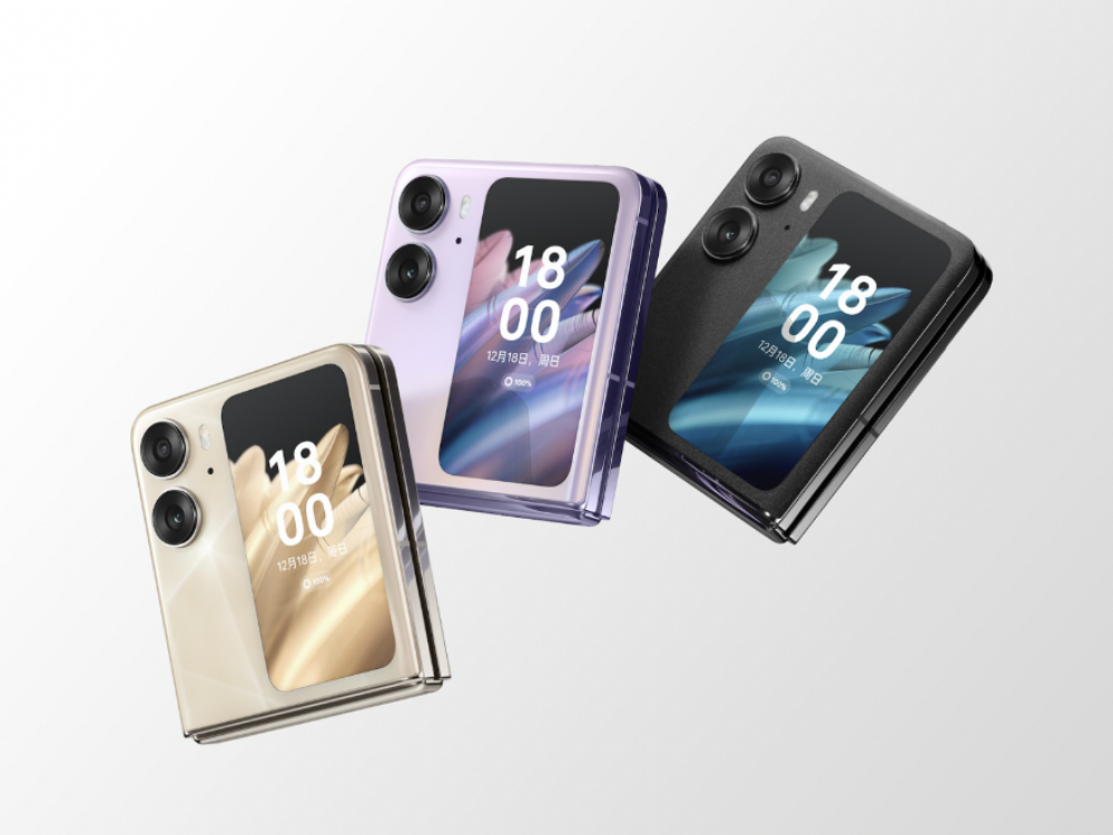 OPPO Find N2 Flip折叠手机售价5999起，12月30日开售