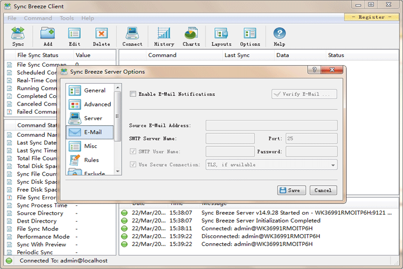 Sync Breeze Serverͼ3