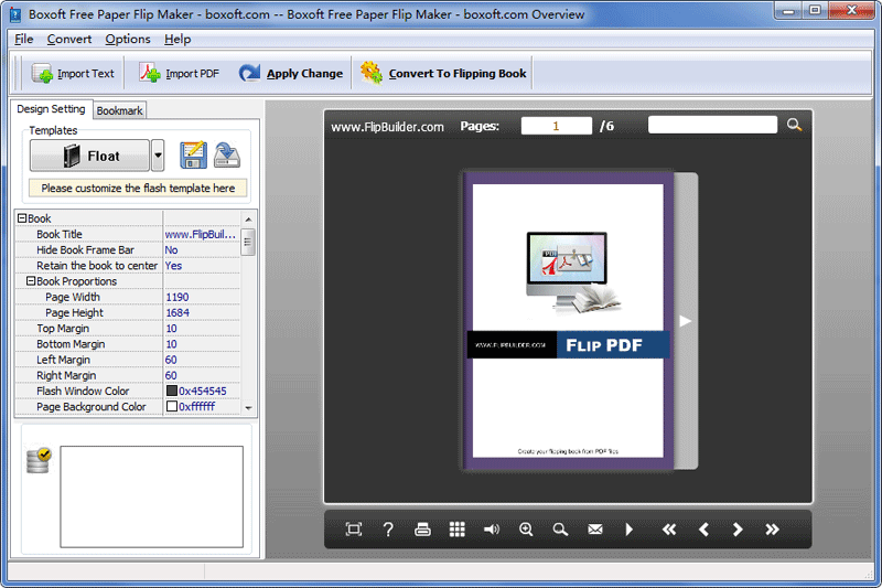 Boxoft Page Flip Makerͼ6