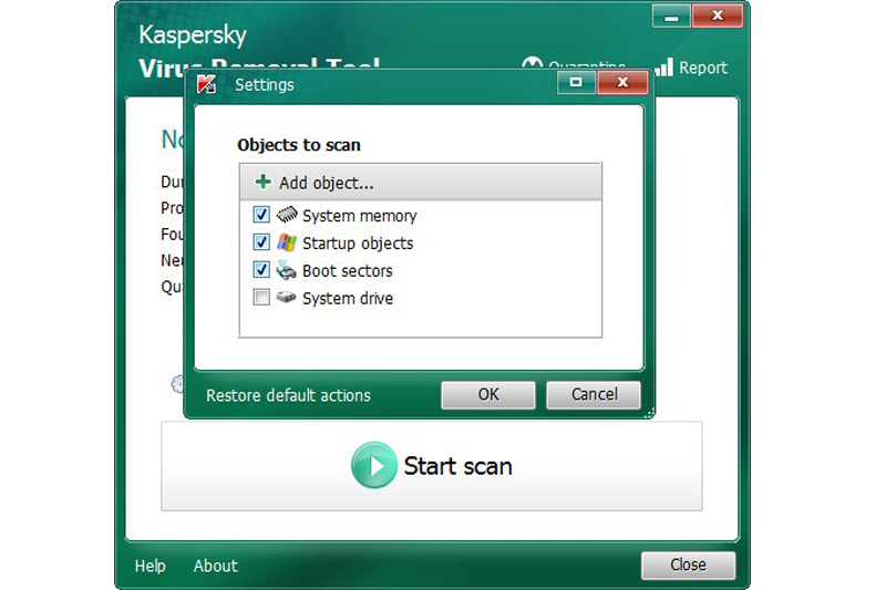 Kaspersky Virus Removal Toolͼ1