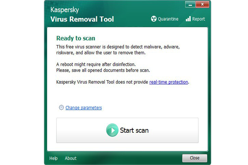 Kaspersky Virus Removal Toolͼ2