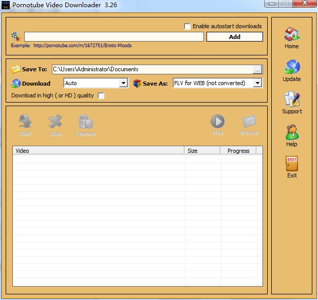 Pornotube Video Downloader԰ͼ1