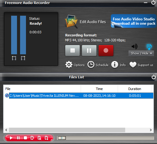 Freemore Audio Recorderͼ2