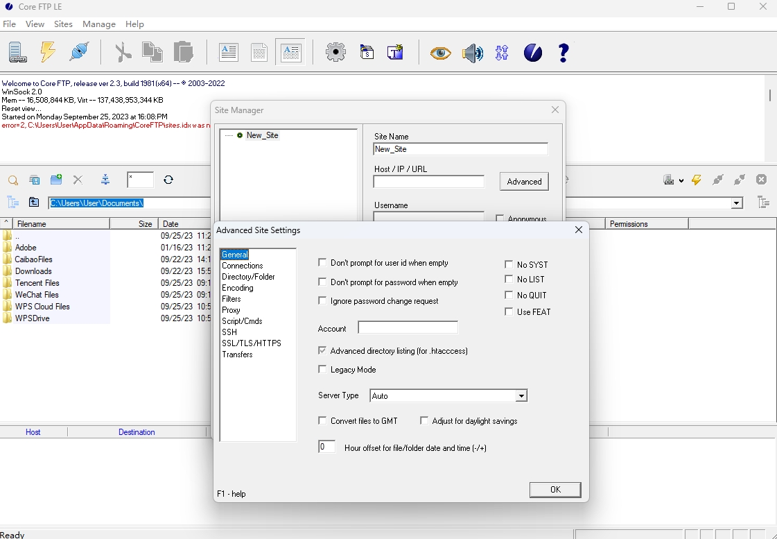 Core FTP LE԰ͼ2