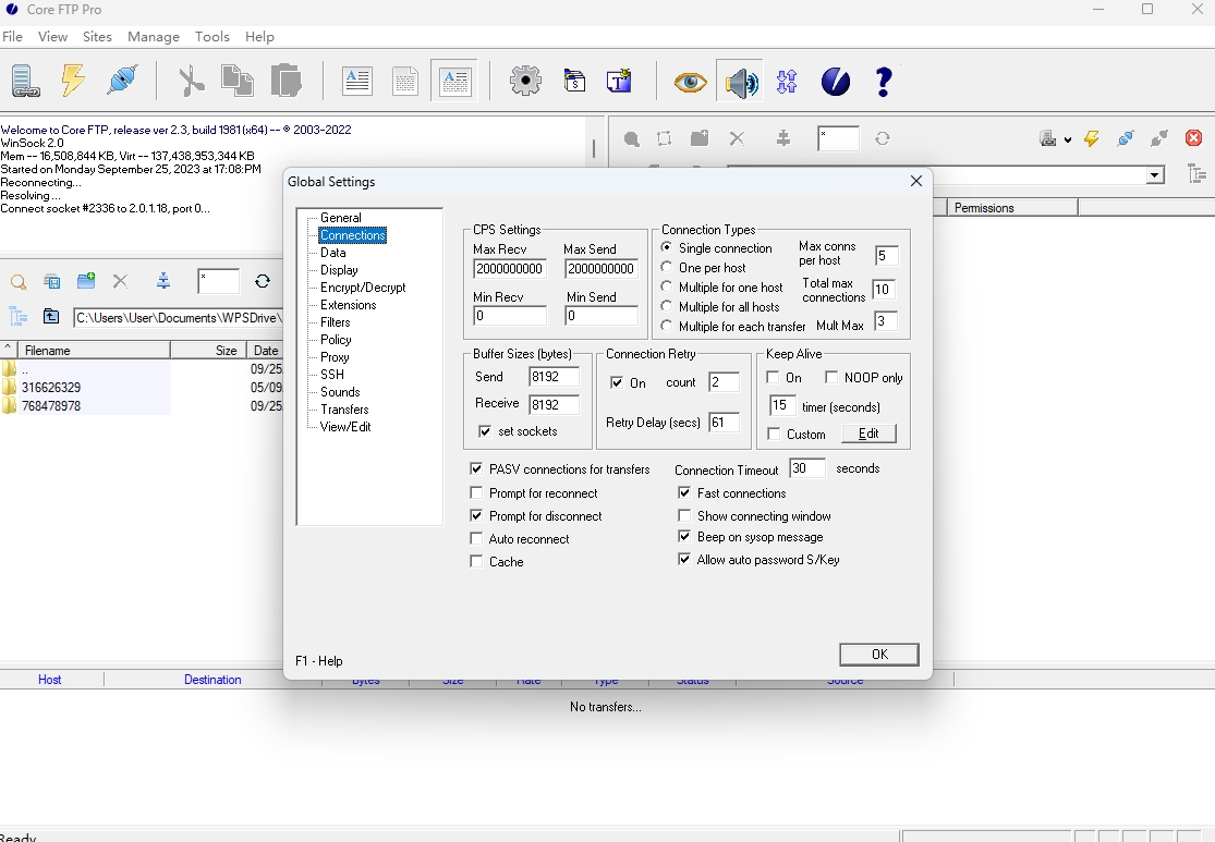 Core FTP Pro԰ͼ3