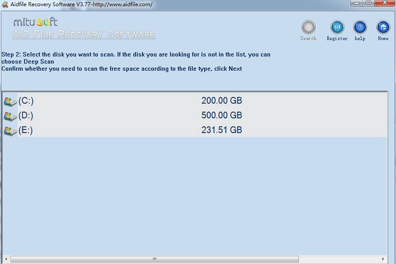 Aidfile Recovery Softwareͼ4