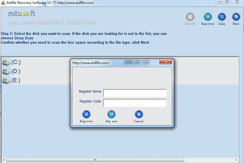 Aidfile Recovery Softwareͼ3