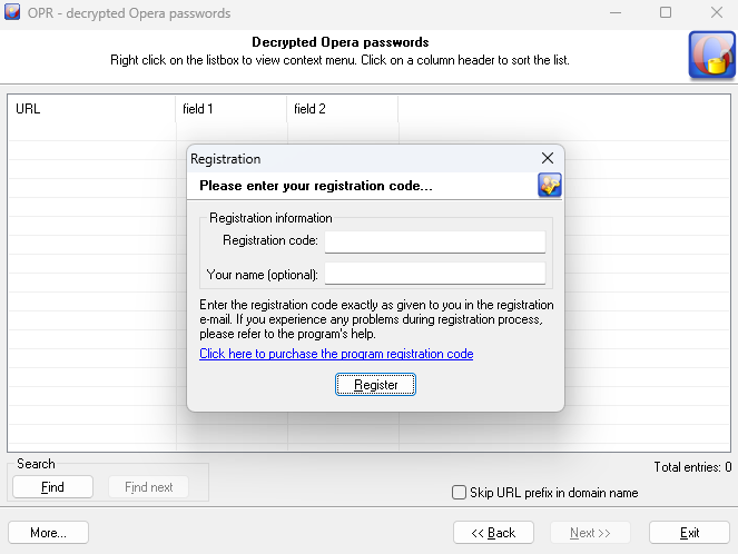 Opera Password Recoveryͼ2