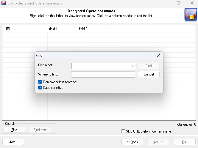 Opera Password Recoveryͼ1