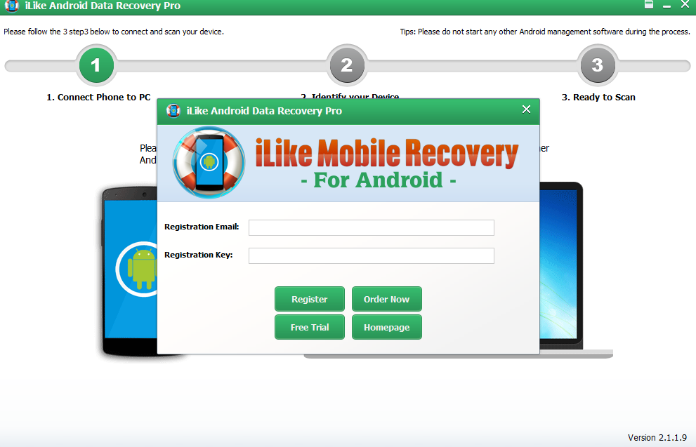 iLike Android Data Recovery Proͼ2