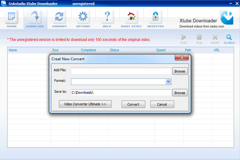 Gskstudio Xtube Downloaderͼ2