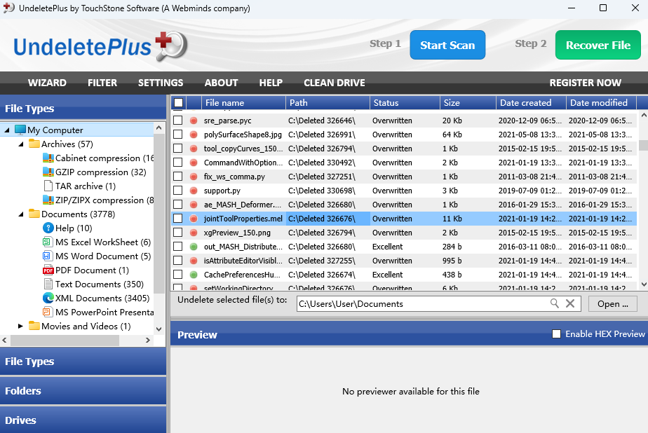 Undelete Plus԰ͼ4