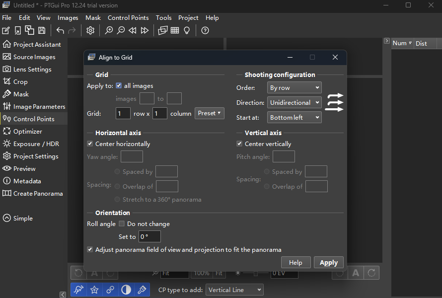 PTGui Proͼ5