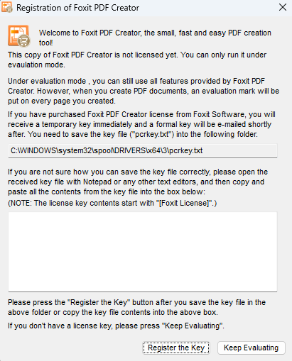 Foxit PDF Creator°ͼ1