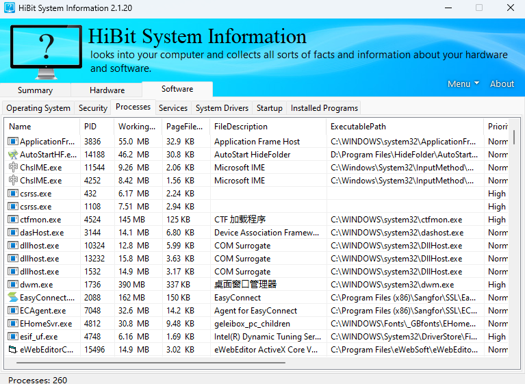HiBit System Informationͼ4