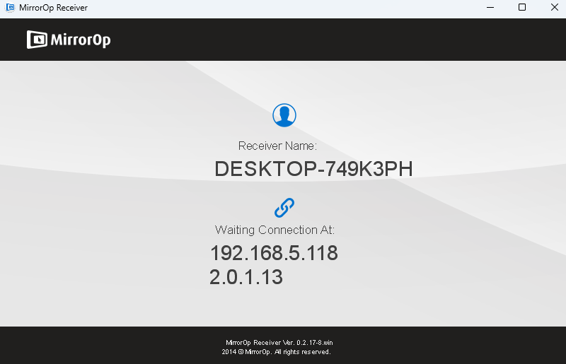MirrorOp Receiverͼ1