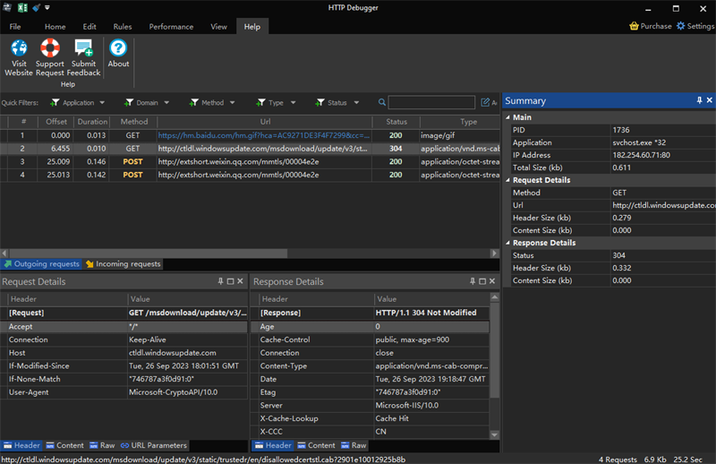 HTTP Debugger Pro԰ͼ2